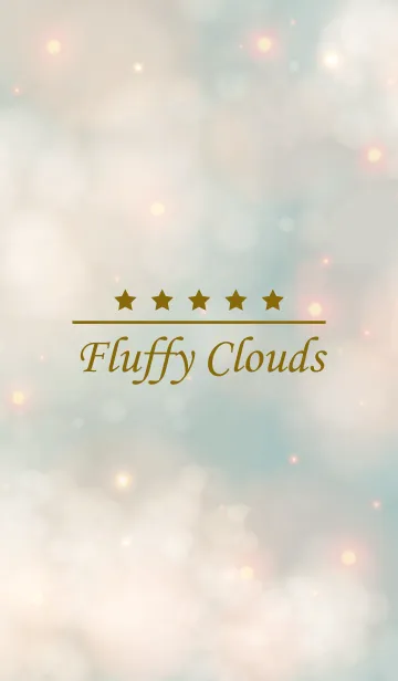 [LINE着せ替え] Fluffy Clouds RETRO 34の画像1