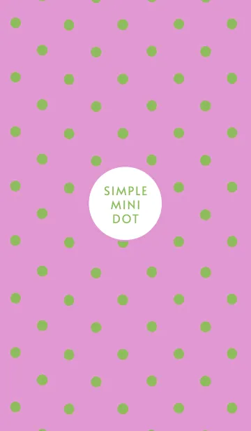 [LINE着せ替え] シンプル ミニ ドット 110の画像1