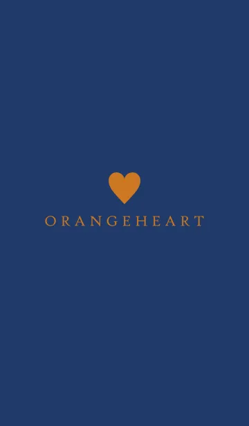 [LINE着せ替え] ORANGE HEART - 9 -の画像1