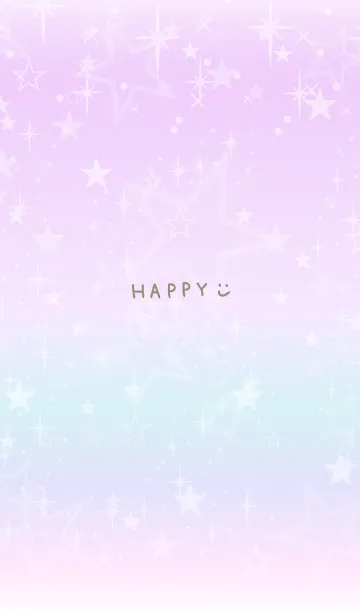 [LINE着せ替え] 星 グラデーション24の画像1