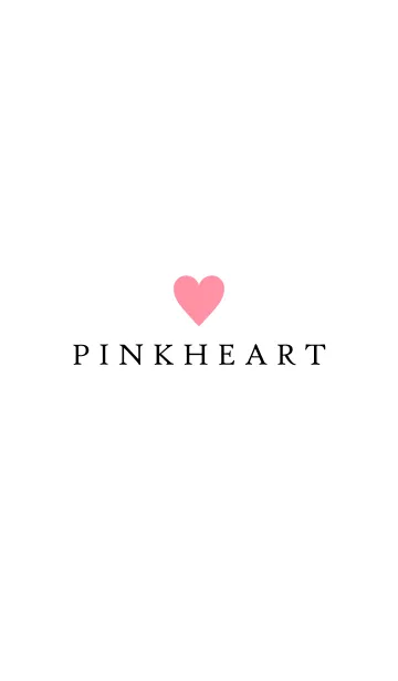 [LINE着せ替え] PINK HEART WHITE - 9 -の画像1