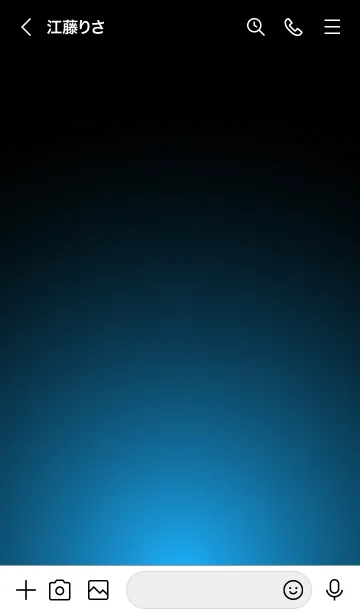 [LINE着せ替え] DODGER BLUE LIGHT. -MEKYM-の画像3