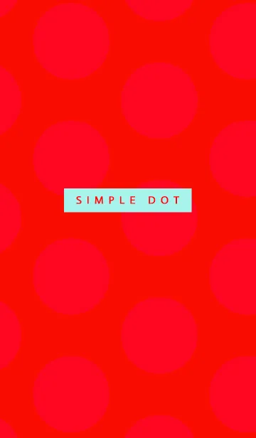 [LINE着せ替え] シンプル ドット 120の画像1