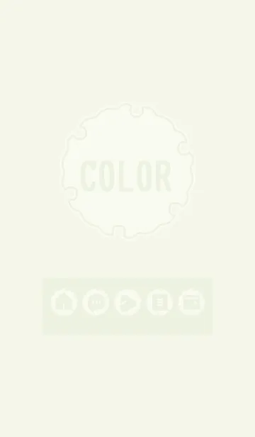 [LINE着せ替え] green color G13の画像1