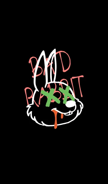 [LINE着せ替え] バッド ラビット 43の画像1