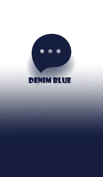 [LINE着せ替え] Denim Blue & White Theme V.2 (JP)の画像1