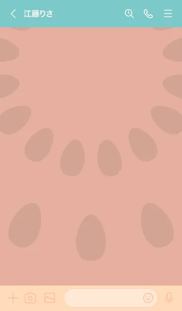 [LINE着せ替え] Tabegoro Watermelon / Pinkの画像3