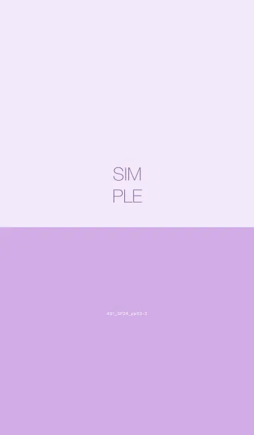 [LINE着せ替え] 491_24_パープル2-3の画像1