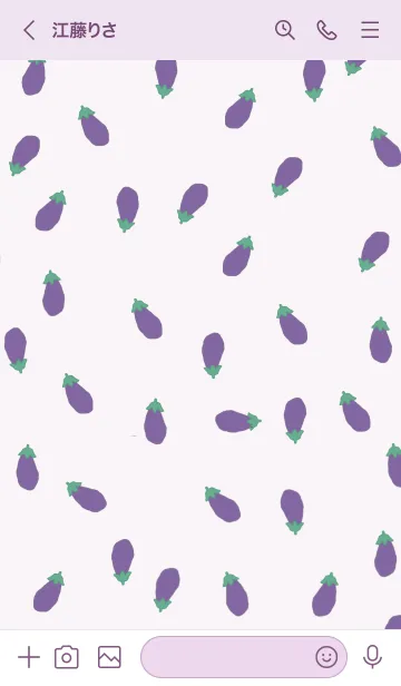 [LINE着せ替え] NASU PATTERNの画像3