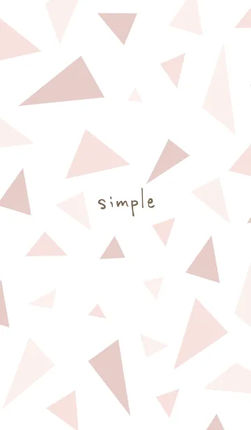 [LINE着せ替え] シンプル大人 三角4の画像1