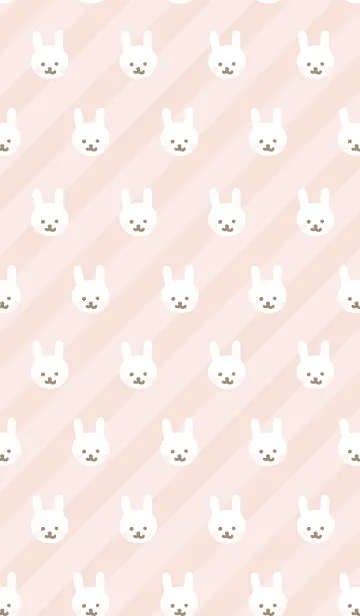 [LINE着せ替え] うさぎ たくさん15の画像1