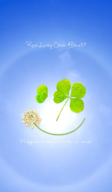 本物ラッキークローバー #ブルー57の着せ替えメイン画像