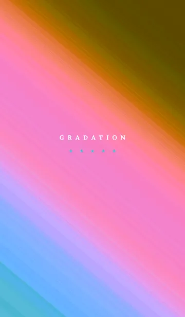 [LINE着せ替え] グラデーション ミニ スター 127の画像1