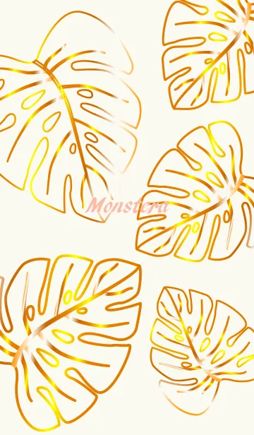 [LINE着せ替え] Monstera..29の画像1