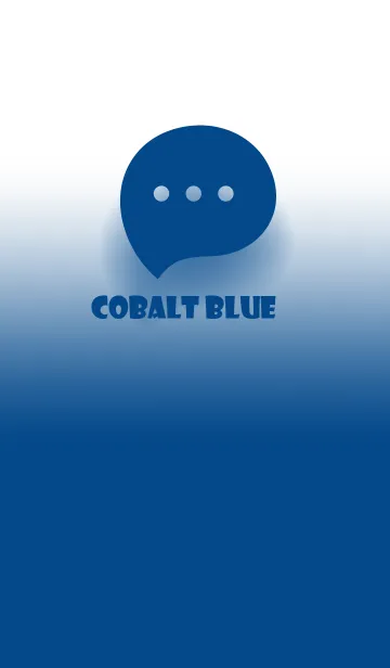 [LINE着せ替え] Cobalt Blue & White Theme V.2 (JP)の画像1