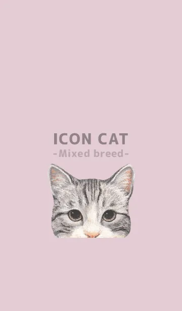 [LINE着せ替え] ICON CAT - ミックス - PASTEL PK/05の画像1