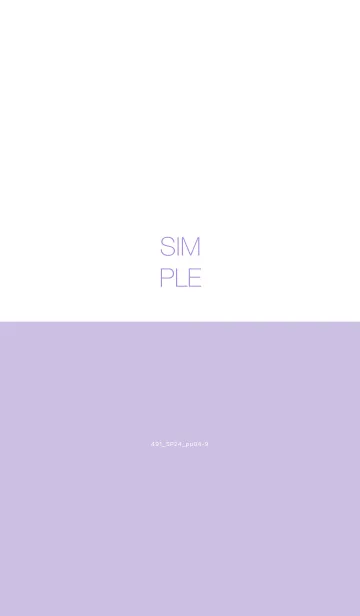 [LINE着せ替え] 491_24_パープル4-9の画像1