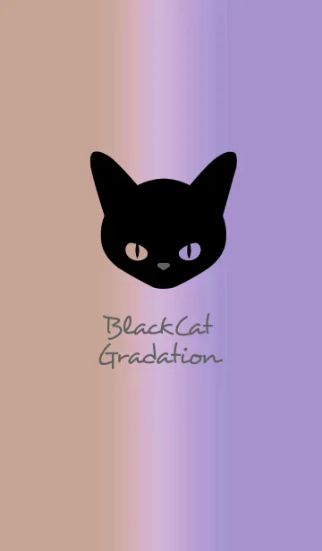 [LINE着せ替え] ブラック キャット 48の画像1