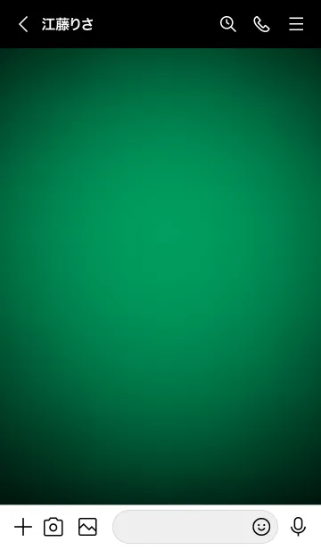 [LINE着せ替え] Shamrock  Green Light Theme V2 (JP)の画像3
