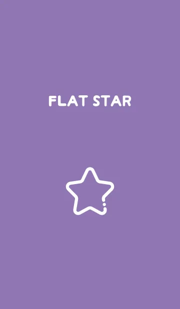 [LINE着せ替え] FLAT STAR / Heliotropeの画像1
