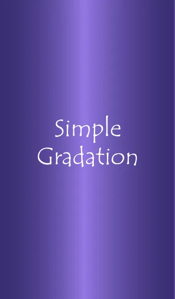 [LINE着せ替え] Simple Gradation -GlossyPurple 14-の画像1