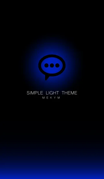[LINE着せ替え] SIMPLE LIGHT ICON-GRADATION 13の画像1