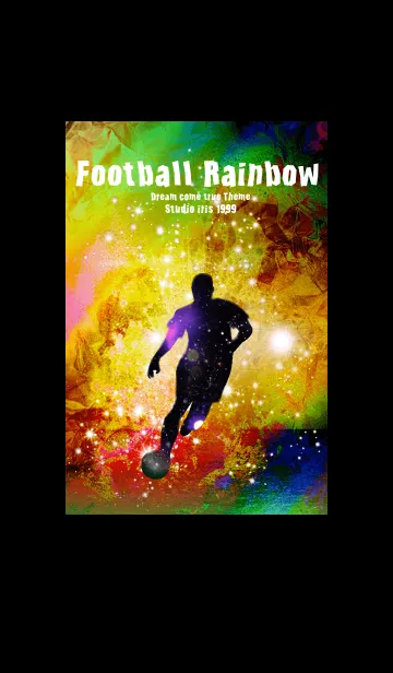 [LINE着せ替え] サッカー Football Rainbowの画像1