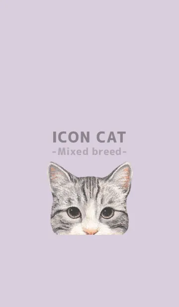 [LINE着せ替え] ICON CAT - ミックス - PASTEL PL/05の画像1