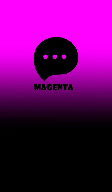 [LINE着せ替え] Black & Magenta Theme V2 (JP)の画像1