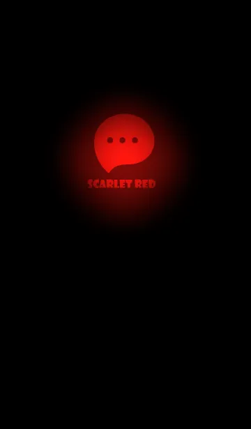 [LINE着せ替え] Scarlet Red Light Theme V2 (JP)の画像1