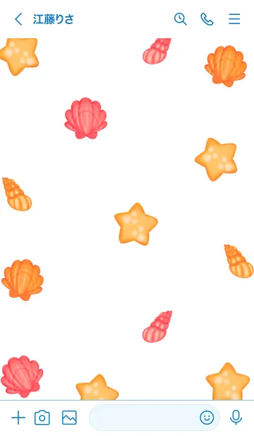 [LINE着せ替え] Summer time 3 :)の画像3