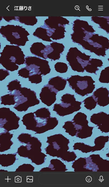 [LINE着せ替え] カラー レオパード 94の画像3