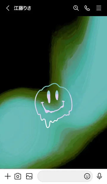 [LINE着せ替え] サイケデリック スマイル 226の画像3