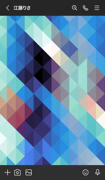 [LINE着せ替え] ジオメトリック 266の画像3