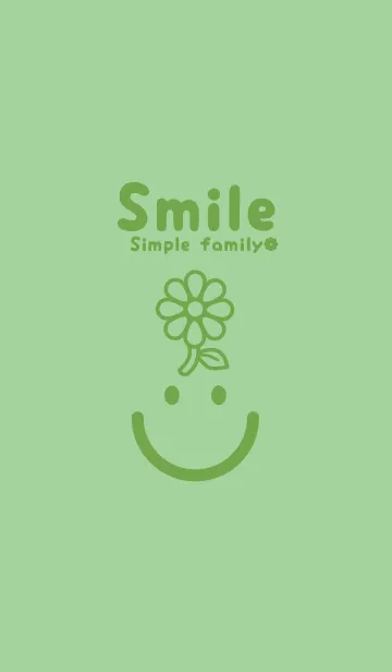 [LINE着せ替え] スマイル＆flower スプラウトの画像1