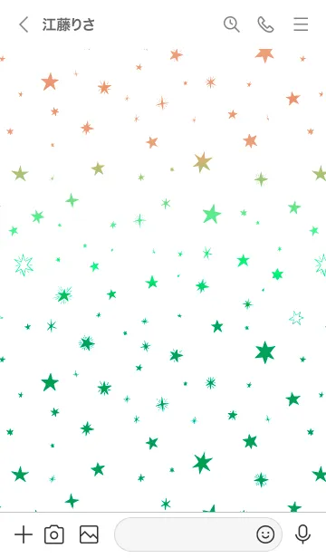 [LINE着せ替え] ミニ スターズ _28の画像3