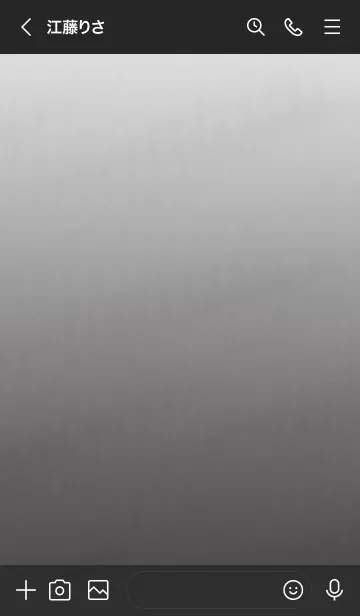 [LINE着せ替え] Gradient greyの画像3