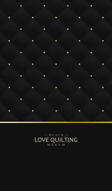 LOVE QUILTING BLACK 12の着せ替えメイン画像