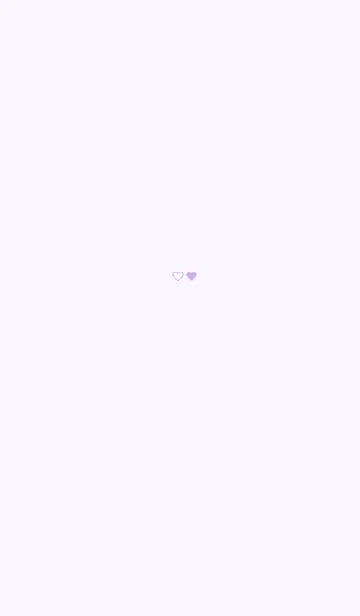 [LINE着せ替え] minimam heart /purpleの画像1