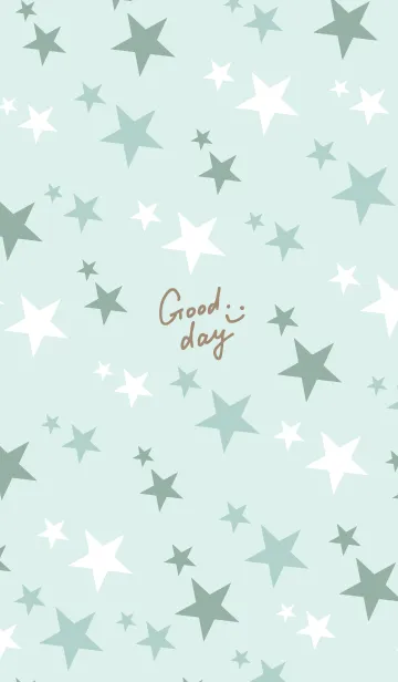 [LINE着せ替え] 3色の星13の画像1