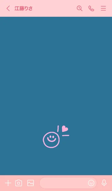 [LINE着せ替え] ミニ ラブ スマイル 130の画像3