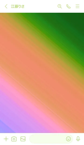 [LINE着せ替え] グラデーション ミニ スター 129の画像3