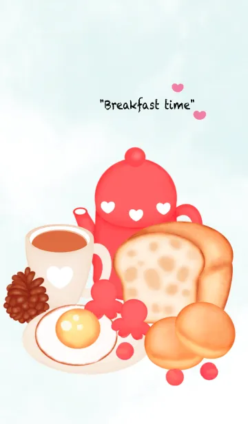 [LINE着せ替え] My breakfast time 4の画像1