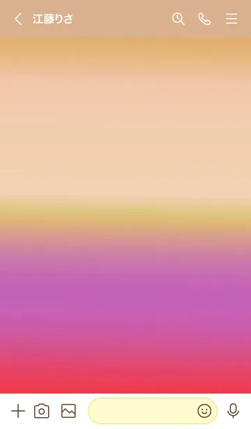 [LINE着せ替え] シンプル グラデーション _38の画像3