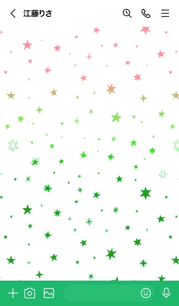 [LINE着せ替え] ミニ スターズ _27の画像3