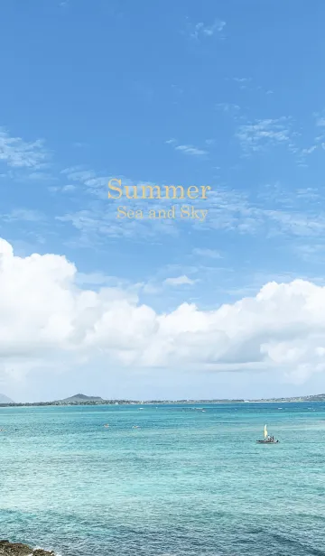 [LINE着せ替え] SUMMER BEACH...33の画像1