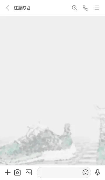 [LINE着せ替え] シンプルなスニーカー、ランニングシューズの画像3