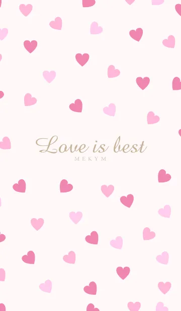 [LINE着せ替え] Love is best-PINK 12の画像1