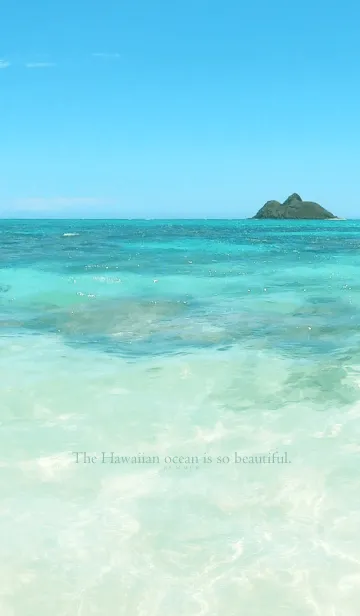 [LINE着せ替え] Hawaiian ocean is so beautiful.SEA 16の画像1