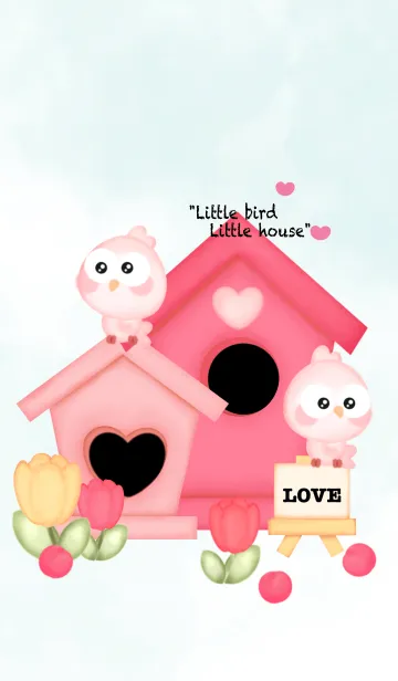 [LINE着せ替え] Mini birdhouse 8の画像1